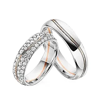 Свадебные кольца парные