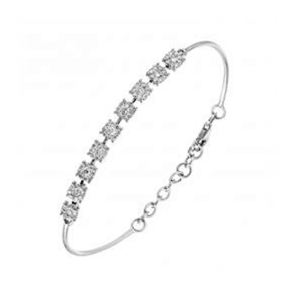 Золотой браслет с бриллиантами