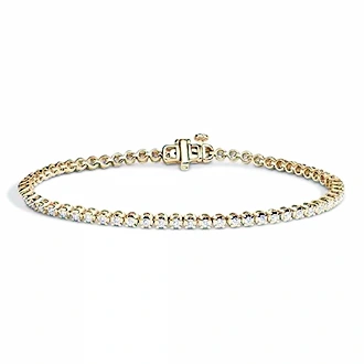 Теннисный браслет с бриллиантами