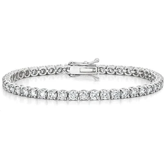 Теннисный браслет с бриллиантами