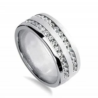 Мужское кольцо с бриллиантами