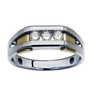 Мужское кольцо с бриллиантами