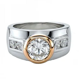 Мужской перстень с бриллиантами