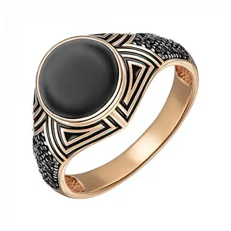 Мужской перстень с камнями