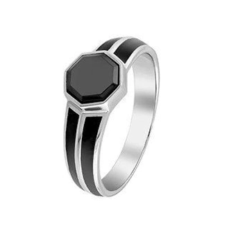 Мужской перстень с ониксом
