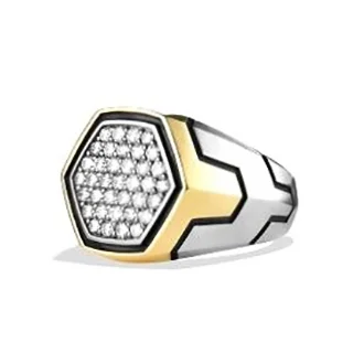 Золотой мужской перстень