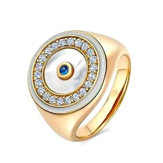 Перстень мужской золотой