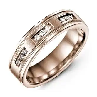 Мужское кольцо с бриллиантами