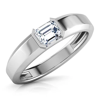 Мужское кольцо с бриллиантом