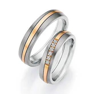 Обручальные кольца из платины