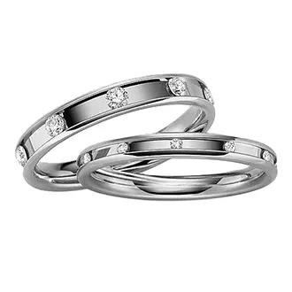 Обручальные кольца из платины