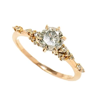 Помолвочное кольцо «Бриллиантовая россыпь»